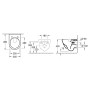 Villeroy & Boch Subway 2.0 WC sospeso compatto con scarico diretto