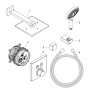 hansgrohe Raindance E Brausesystem 300, 1 Strahlart mit ShowerSelect Thermostat - Detailansicht