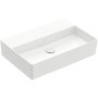 Villeroy & Boch Memento 2.0 Lavabo 60 cm senza foro per rubinetto, senza troppopieno - vista dettagliata