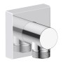 Raccordo a parete Duravit senza supporto doccia con rosone quadrato