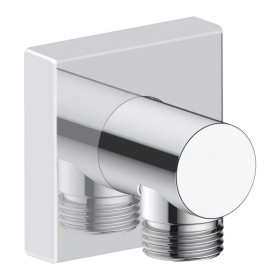 Raccordo a parete Duravit senza supporto doccia con rosone quadrato