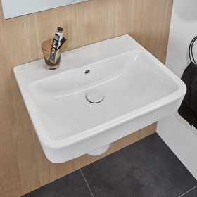 Villeroy & Boch O.novo Lavabo 60 x 46 cm con troppopieno, senza foro per rubinetto