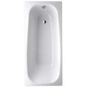 Roca Baignoire encastrable en acier forme corps 170 x 75 cm