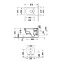 Duravit Viu WC mural Rimless