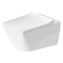 Duravit Viu WC mural Rimless - vue détaillée