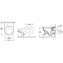 Villeroy & Boch Architectura WC suspendu à chasse directe DirectFlush