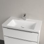 Villeroy & Boch Subway 3.0 Mobile-lavabo 80 cm, con 1 foro per rubinetto, senza troppo pieno