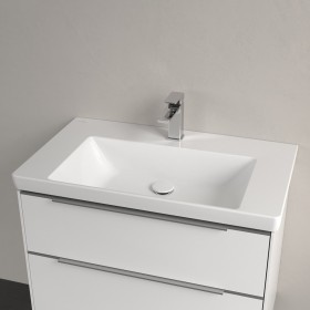 Villeroy & Boch Subway 3.0 Mobile-lavabo 80 cm, con 1 foro per rubinetto, senza troppo pieno