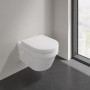Villeroy & Boch Architectura WC suspendu à chasse directe DirectFlush - vue technique