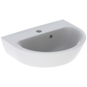 Lavabo Geberit Renova 45 x 36 cm avec trou de robinet et trop-plein
