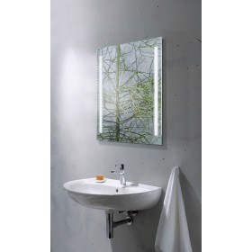 Lavabo Geberit Renova 45 x 36 cm avec trou de robinet et trop-plein
