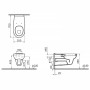 VitrA Conforma Wand-WC, Flachspüler mit Spülrand - Detailansicht
