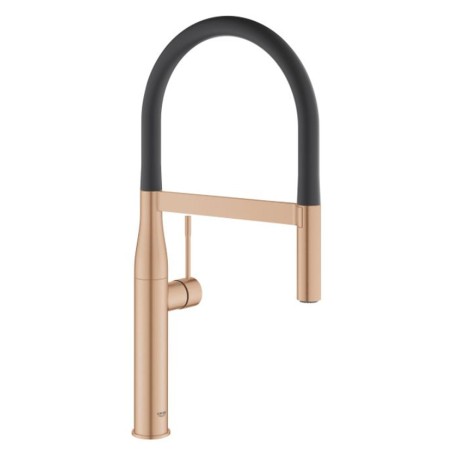 Rubinetto monocomando per lavello GROHE Essence, con magnete per il ritorno del beccuccio spruzzatore