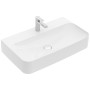 Villeroy & Boch Lavabo Finion 80 cm con foro per rubinetto, con troppo pieno ViFlow - vista dettagliata