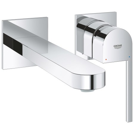 Mitigeur 2 trous pour lavabo GROHE Plus, saillie 20,3 cm