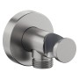 Supporto a parete Duravit con porta doccia e rosone rotondo