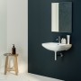 Vasque LAUFEN LUA 60 x 46 cm avec trou de robinet, avec trop-plein, non encastrable - photo produit