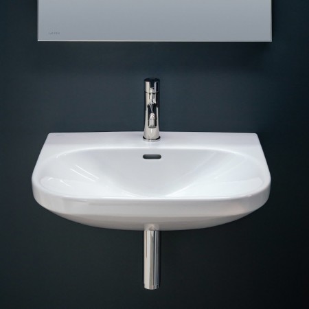 Vasque LAUFEN LUA 60 x 46 cm avec trou de robinet, avec trop-plein, non encastrable