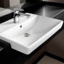 Villeroy & Boch Avento Lavabo d'appoggio 55 x 44 cm, con troppopieno