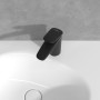 Rubinetto monocomando per lavabo Antao Villeroy & Boch con scarico Push-Open - vista tecnica