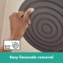 hansgrohe Pulsify Showerpipe 260 2 types de jets EcoSmart, avec Shower Tablet Select 400 - vue détaillée