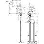 hansgrohe Talis M54 Miscelatore monocomando per cucina 270, beccuccio estraibile, 1jet, sBox