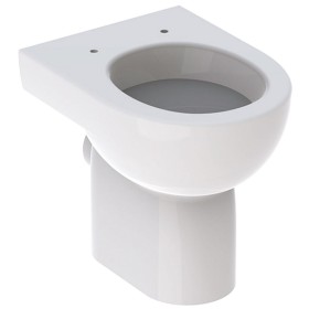 Geberit Renova WC sur pied à chasse directe, sortie horizontale