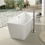 Vasca Villeroy & Boch Squaro Edge 12 Duo 180 x 80 cm autoportante - vista dettagliata