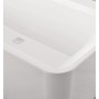 Vasca Villeroy & Boch Squaro Edge 12 Duo 180 x 80 cm autoportante - vista dettagliata