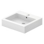 Vasque à poser Duravit Vero 50 cm avec 1 trou de robinet, satiné