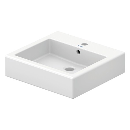 Vasque à poser Duravit Vero 50 cm avec 1 trou de robinet, satiné