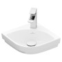 Villeroy & Boch Subway 3.0 Lavabo d'angolo 32 cm, con 1 foro per rubinetto, senza troppo pieno - vista dettagliata