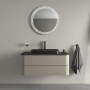 Vasque à poser Duravit Happy D.2 Plus 60 cm anthracite mat, sans trop-plein, sans plage de robinetterie - photo produit