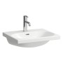 Vasque LAUFEN LUA 55 x 46 cm avec trou de robinet, avec trop-plein
