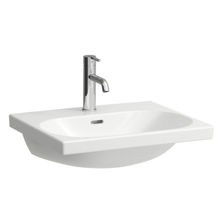 Vasque LAUFEN LUA 55 x 46 cm avec trou de robinet, avec trop-plein