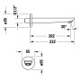 Duravit Wave Wanneneinlauf - Produktansicht