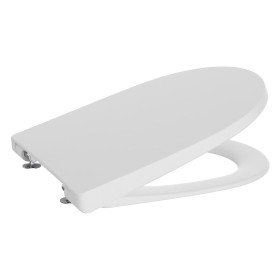 Abattant de WC Roca Ona compact avec couvercle, amovible, avec frein de chute