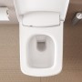 VitrA V-Care Prime Dusch-Wand-WC ohne Spülrand - technische Ansicht