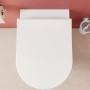 Vitra Integra Wand-WC Vitra Flush 2.0 Tiefspüler ohne Spülrand - technische Ansicht