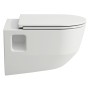 LAUFEN PRO Spülrandloses Wand-WC - technische Ansicht