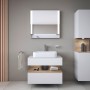 Vasque à poser ovale Duravit Qatego 60 x 40 cm, avec HygieneGlace - vue détaillée