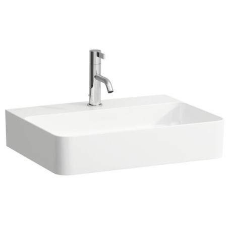 Vasque à poser LAUFEN Val 55 x 42 cm avec 1 trou de robinet, sans trop-plein