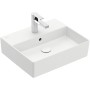 Villeroy & Boch Memento 2.0 Lavabo 50 cm con 1 foro per rubinetto, con troppopieno - vista dettagliata
