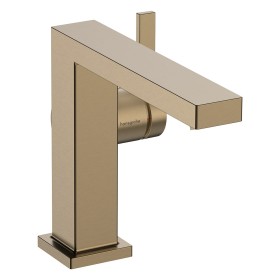 Robinet de lavabo monocommande hansgrohe Tecturis E 110 Fine CoolStart avec économie d'eau et bonde