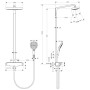 hansgrohe Raindance Select E 300 2jet Showerpipe EcoSmart - Detailansicht