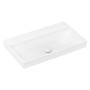 Lavabo hansgrohe Xelu Q 80 x 48 cm grezzo, senza foro per rubinetto