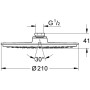 GROHE Rainshower Kopfbrause Cosmopolitan - Detailansicht
