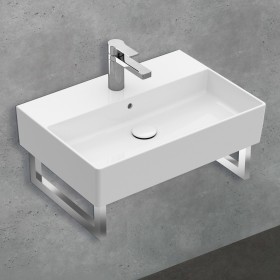 Villeroy & Boch Memento 2.0 Lavabo 60 cm con 1 foro per rubinetto, con troppo pieno
