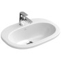 Lavabo incasso Villeroy & Boch O.novo 56 x 40,5 cm con troppopieno - vista dettagliata