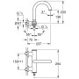 GROHE Atrio Neu Einhand-Wannenbatterie, DN 15 - Detailansicht